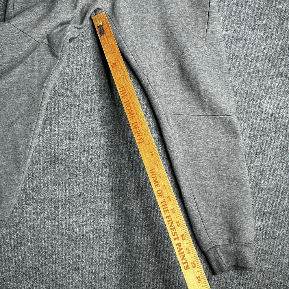 Young LA Mens Heather‎ Gray Tapered Joggers Athletic Sweatpants Size L